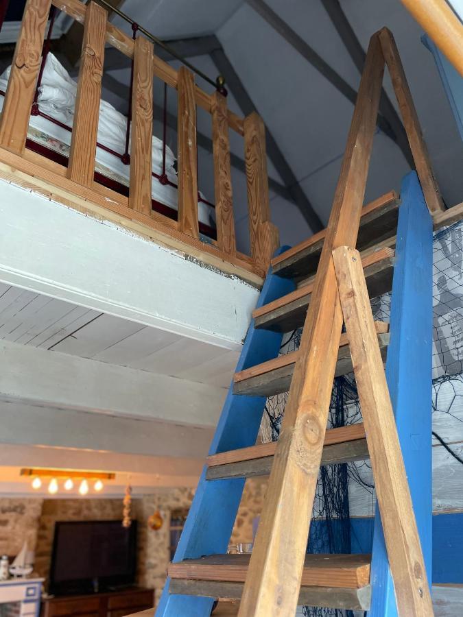 Authentique Maison De Pecheur Au Coeur D'Un Hameau Crozon Exteriör bild