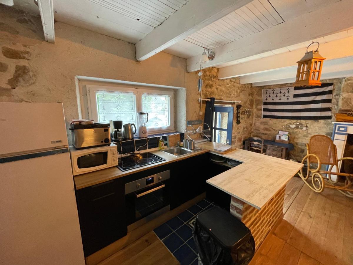 Authentique Maison De Pecheur Au Coeur D'Un Hameau Crozon Exteriör bild