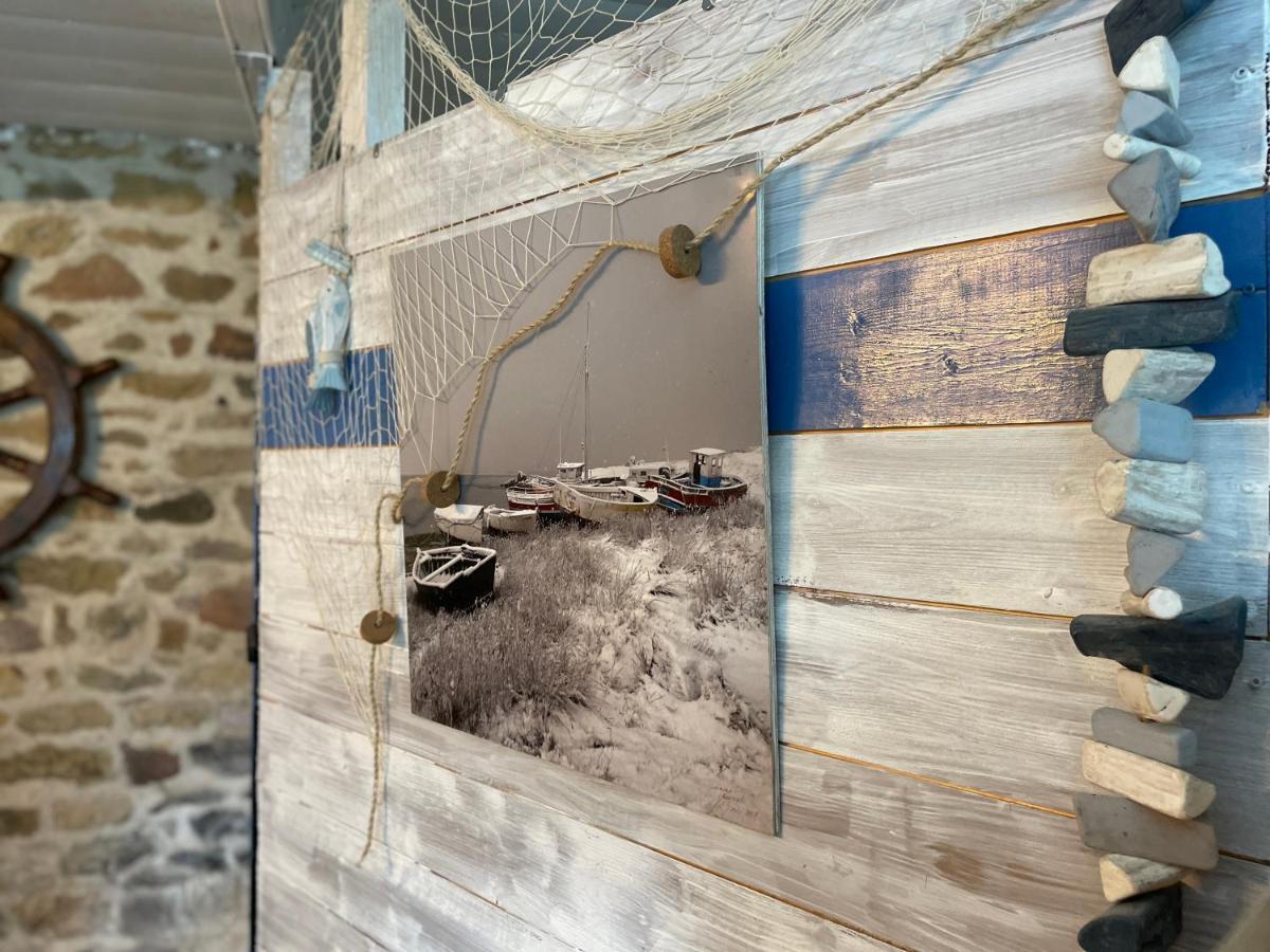 Authentique Maison De Pecheur Au Coeur D'Un Hameau Crozon Exteriör bild